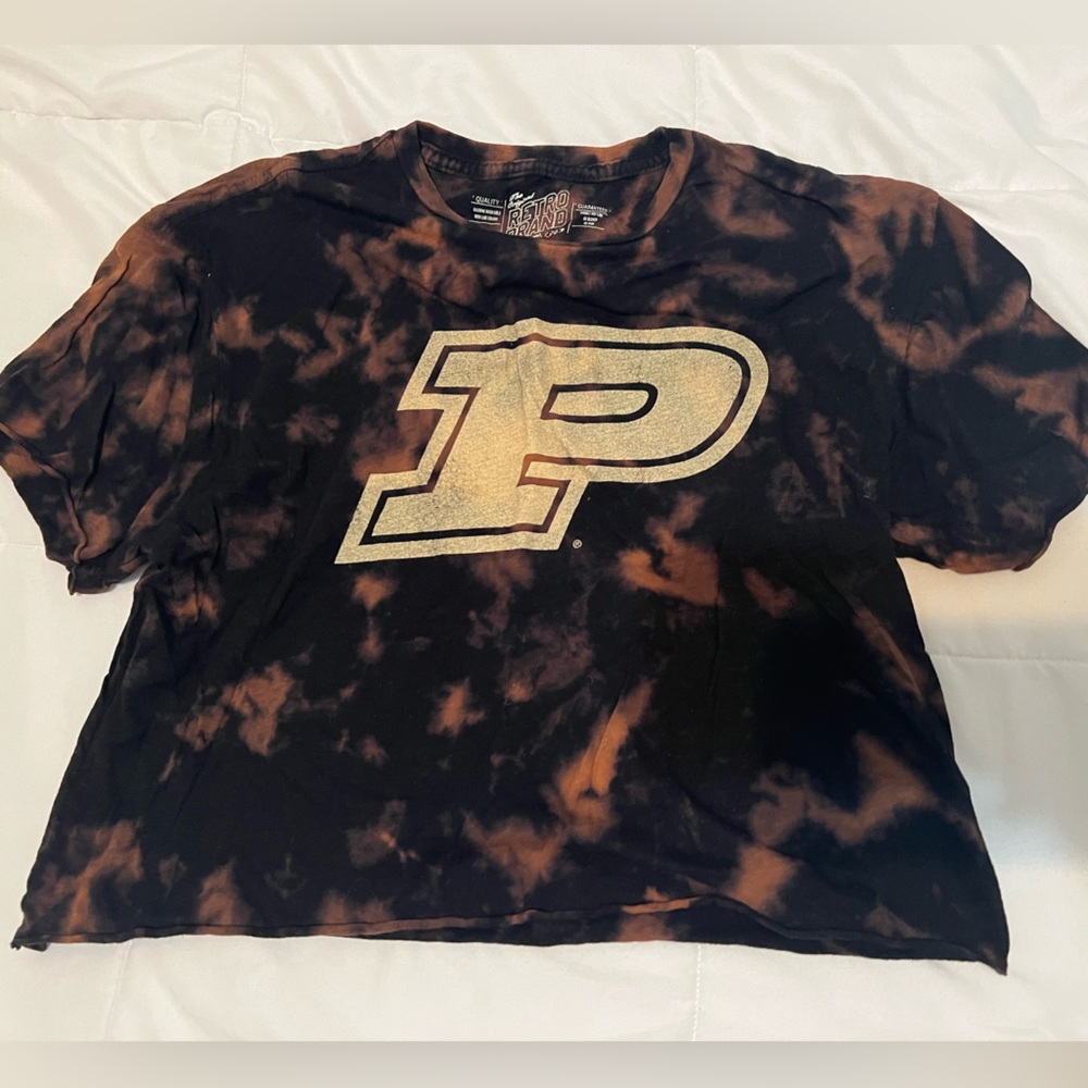 Purdue Cropped Shirt